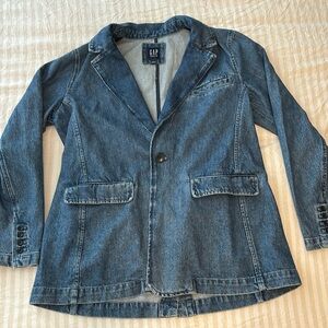 BRAND NEW GAP DENIM BLAZER